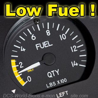 Low fuel DCS Bioris